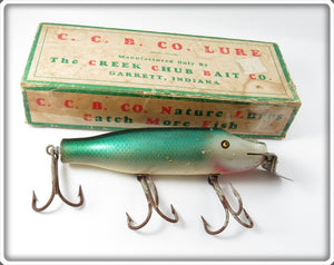 Vintage Creek Chub Mullet Striper Pikie Lure In Box 6907