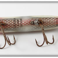 Heddon Fish Flash Silver & Red No Lip Vamp Spook FF9500SR