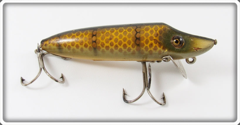 Vintage Heddon Pike Scale Baby Vamp Lure 7409M