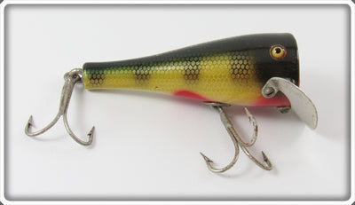 Vintage Creek Chub Perch Scale Pop 'N Dunk Lure 6301