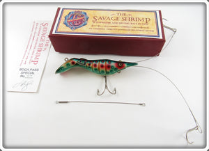 boca fish box Jan Cummings Boca Pass Special Savage Shrimp Lure In Box For Sale