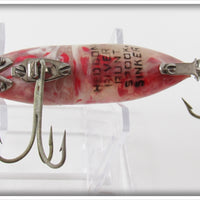 Heddon Waterwave Red & White River Runt In Box