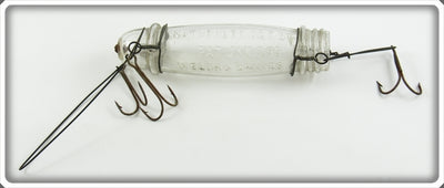 Welch & Graves Natural Bridge NY Glass Minnow Tube