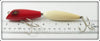 Jamison Red & White 6" Musky Wig Wag Gep Bait