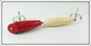 Jamison Red & White 6" Musky Wig Wag Gep Bait