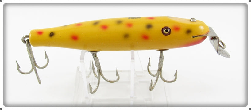 Creek Chub Yellow Spotted Glass Eye Pikie 714 Special Lure