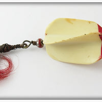 Whirling Dervish Bait Co Red & White Whirling Dervish In Box