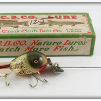 Creek Chub Silver Flash Baby Dingbat Lure In Box 5218 