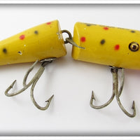 Creek Chub Yellow Spotted Jointed Snook Pikie Lure 5514