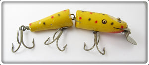 Creek Chub Yellow Spotted Jointed Snook Pikie Lure 5514