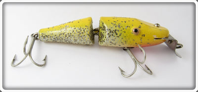 Vintage Creek Chub Yellow Flash Baby Jointed Pikie Lure 2737