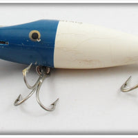 Creek Chub White Blue Head Spinning Pikie 9310 Special Lure 