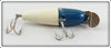 Creek Chub White Blue Head Spinning Pikie 9310 Special
