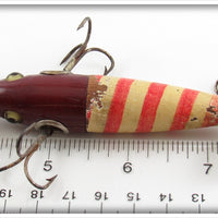 Charmer Minnow Co Red & White Charmer Minnow