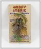 Vintage Peckinpaugh Locust Bug Lure On Abbey & Imbrie Card