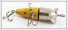 Case Bait Co Yellow With Gold Spots Rotary Marvel Bait