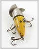 Case Bait Co Yellow With Gold Spots Rotary Marvel Bait