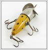 Case Bait Co Yellow With Gold Spots Rotary Marvel Bait