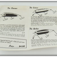 Hunt Lure Co Black & Green The Charmer In Box