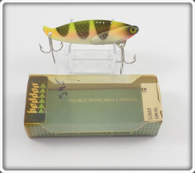 Heddon KCH Yellow/Red Muskie Sonar In Correct Box 435 KCH