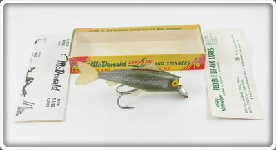 Vintage Old McDonald King Minnow In Box