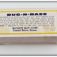 Buckeye Bait Corp Large Mouth Bug N Bass In Box No. 1