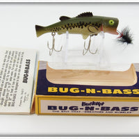 Vintage Buckeye Bait Corp Large Mouth Bug N Bass Lure In Box 