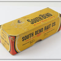 South Bend Chrome White Sun Spot Spoon 525 CW In Correct Box