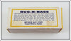 Buckeye Bait Corp White Coachdog Bug N Bass In Box No. 7