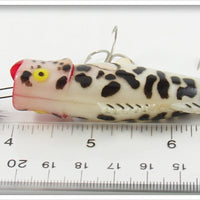 Buckeye Bait Corp White Coachdog Bug N Bass In Box No. 7
