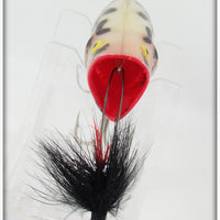Buckeye Bait Corp White Coachdog Bug N Bass In Box No. 7