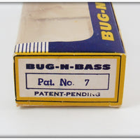 Buckeye Bait Corp White Coachdog Bug N Bass In Box No. 7