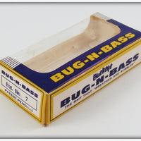 Buckeye Bait Corp White Coachdog Bug N Bass In Box No. 7
