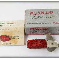 Vintage Sealand Mfg Co Weedplane Lure In Original Box