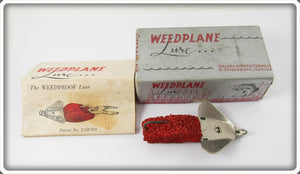 Vintage Sealand Mfg Co Weedplane Lure In Original Box