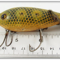 Heddon Frog Scale Baby Crab Wiggler 1909J