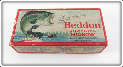 Vintage Heddon Brown Mouse Meadow Mouse Empty Box 4000 BM 