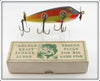 Vintage Kreher Kraft Lunker Lures The Plopper Lure In Box 