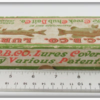 Creek Chub Perch Husky Dinger End Label Empty Box 5701