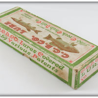 Creek Chub Perch Husky Dinger End Label Empty Box 5701