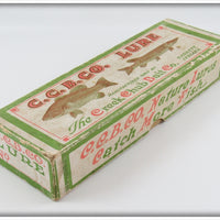 Creek Chub Perch Husky Dinger End Label Empty Box 5701