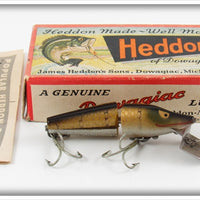 Vintage Heddon Pike Scale Scissor Tail Lure In Box 9830 M