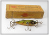 South Bend Yellow Perch Three Hook Underwater Minnow In Box 903 YP