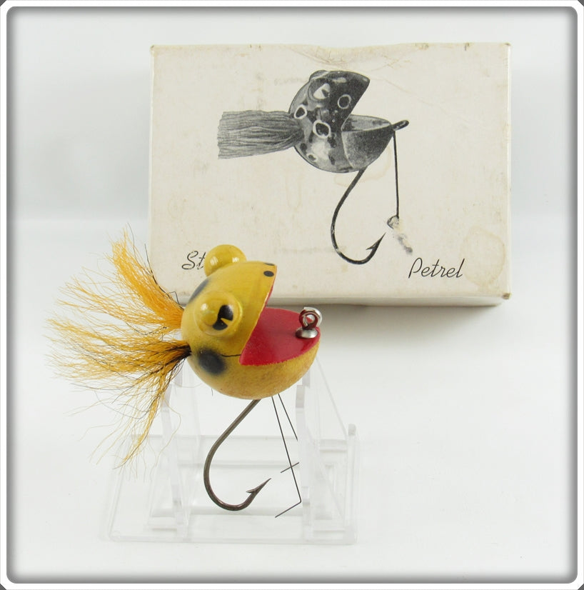 Tropical Bait Co Yellow Spotted Stormy Petrel Frog In Box