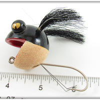 Tropical Bait Co Black & White Stormy Petrel Frog In Box