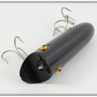 Heddon Solid Black Lucky 13 In Box 2500B