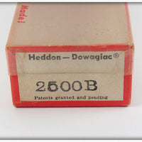 Heddon Solid Black Lucky 13 In Box 2500B