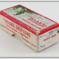 Heddon 33 Bob Davis Trout Size Wilder Dilg In 35 Zane Grey Box