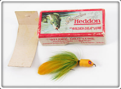 Heddon 35 Bob Davis Trout Size Wilder Dilg Lure In 33 Zane Grey Box 