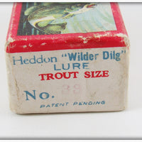 Heddon 33 Bob Davis Trout Size Wilder Dilg In 35 Zane Grey Box